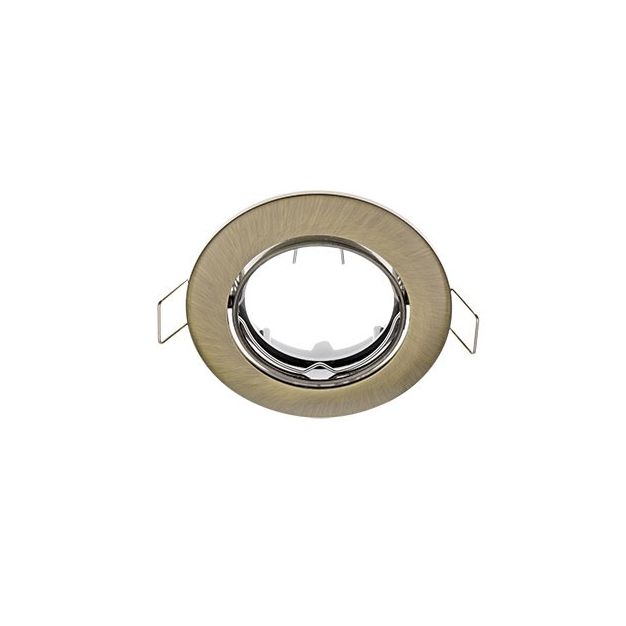 Elmark SA - Einbaustrahler - Ø 84 mm, Ø 75 mm Einbaugröße - antike Bronze