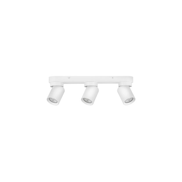 Nova Luce Amecy - Aufbaustrahler 3L - 39 x 12,5 x 6,5 cm - Sand Weiß
