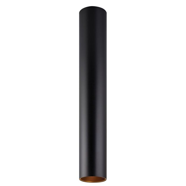 VK Lighting Koroidia - Aufbaustrahler - Ø 7 x 50 cm - schwarz und gold