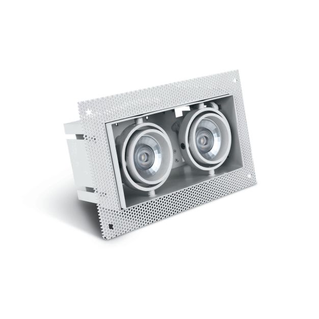 ONE Light Trimless Box - Einbaustrahler - 174 x 89 mm, 181 x 97,5 mm Einbaumaß - weiß