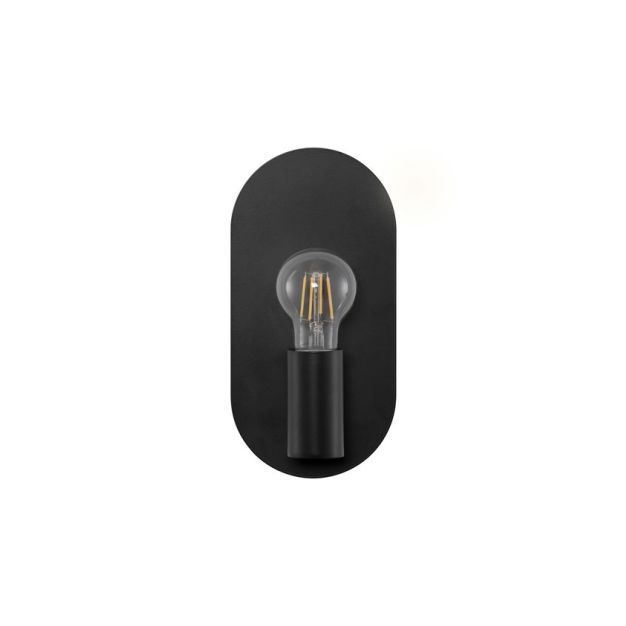 Nova Luce Royal - wandleuchte - 12,5 x 10 x 25 cm - schwarz