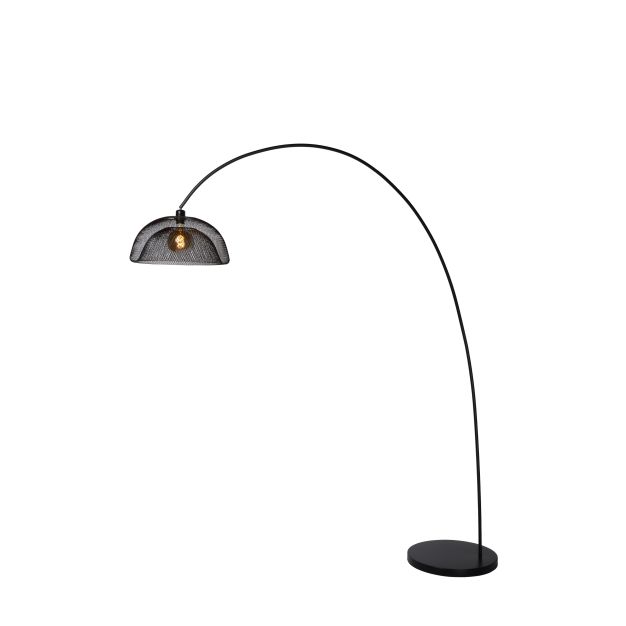 Lucide Mesh - Stehleuchte - 200 cm - schwarz