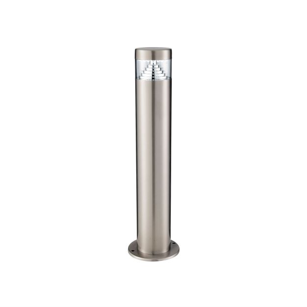 Searchlight Brooklyn - Gartenleuchte - 45 cm -1.8W LED inkl - IP44 - satiniert silber