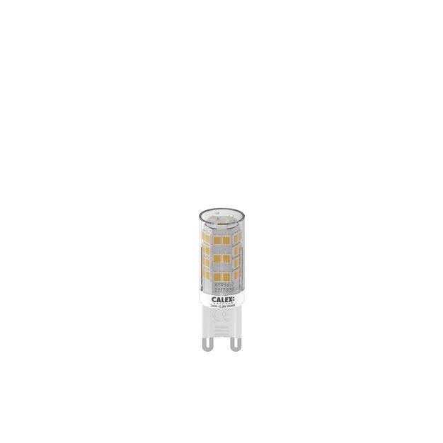 Calex LED-Lampe - Ø 1,6 x 5,1 cm - G9 - 2,9 W dimmbar - 4000 K - transparent