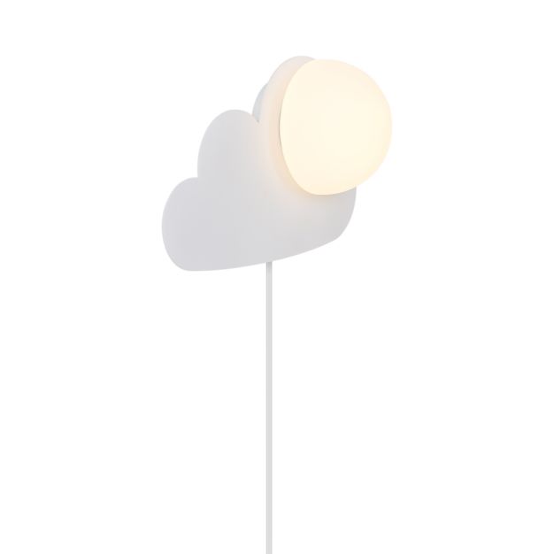 Nordlux Skyku Cloud - Wandleuchte - Ø 16 x 23,8 x 37 cm - weiß