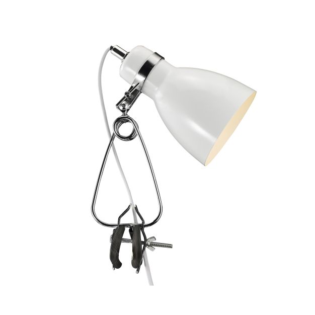 Nordlux Cyclone 11 - Klemmleuchte - 27 cm - weiß