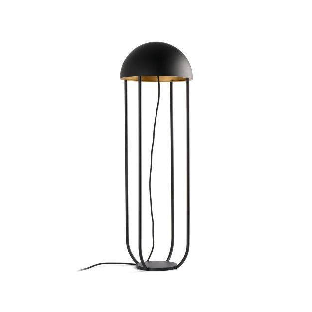 Faro Jellyfish - Stehleuchte - 90 cm - 6W LED inkl - schwarz und gold