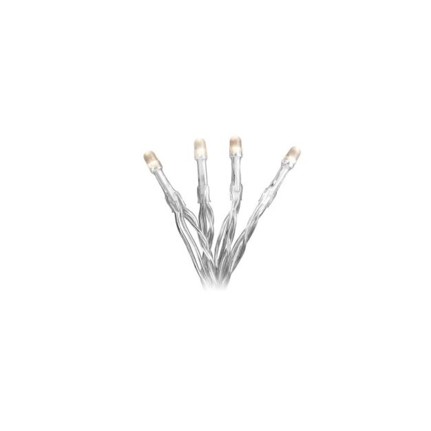 Konstsmide - Batteriebetriebene LED-Lichterkette - 335 cm - 20 x 0,06W inkl - warmweiße Lichtfarbe - transparent