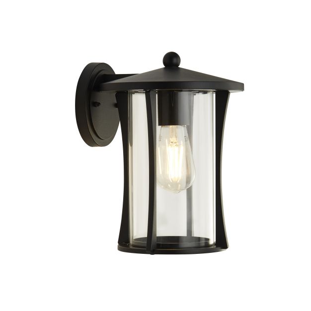 Searchlight Pagoda - Außenwandleuchte - 20 x 20 x 28 cm - IP44 - schwarz