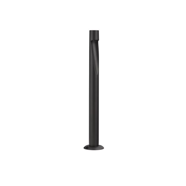 Nova Luce Nooi - Gartenleuchte - Ø 10,5 x 60 cm - 6W LED inkl. - IP65 - dunkel anthrazit