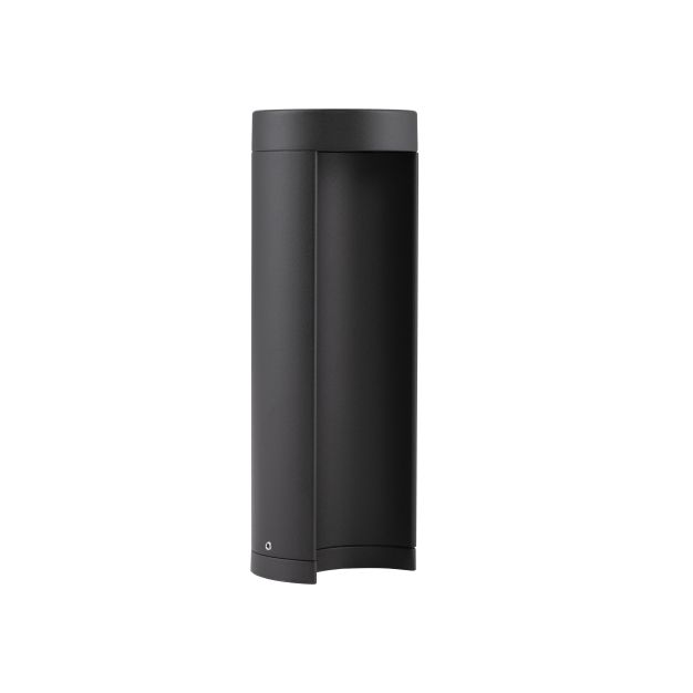 Nova Luce Tien - Gartenleuchte - 9 x 25 cm - 9W LED inkl. - IP54 - dunkel anthrazit