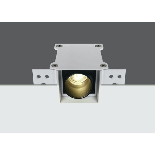 ONE Light Trimless Dark Light Tubes - Einbaustrahler - 34 x 34 mm, 50 x 38 mm Einbaumaß - inkl. 3W LED - schwarz