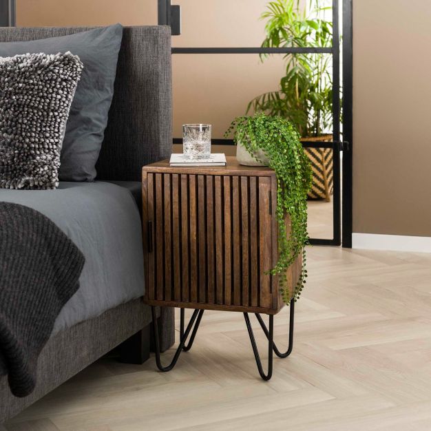 Vico Tweak - Nachttisch-Set - 40 x 30 x 60 cm - Mangoholz
