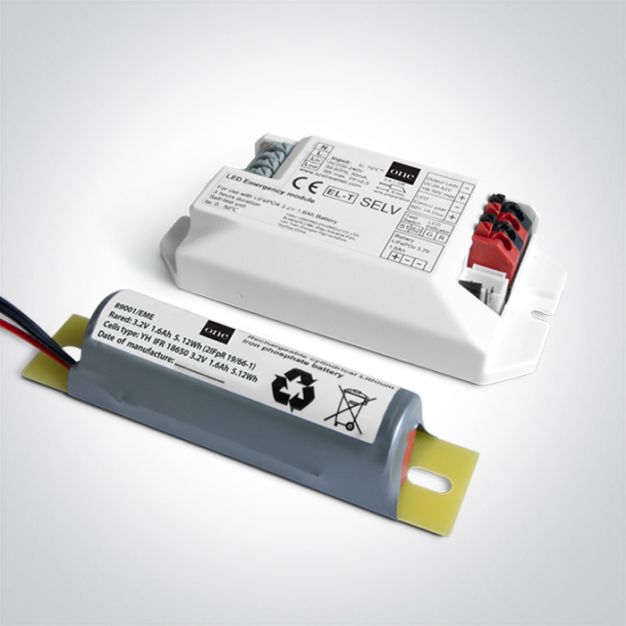 ONE Light Emergency Lights - 1W Notfallset für 1-30W LED-Leuchten