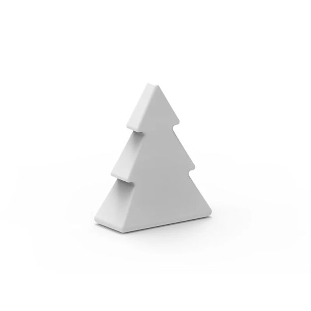 New Garden Pinus - wiederaufladbare Solar-Stehleuchte - 30 x 40 x 19 cm - 5W RGB LED inkl. - IP65 - weiß
