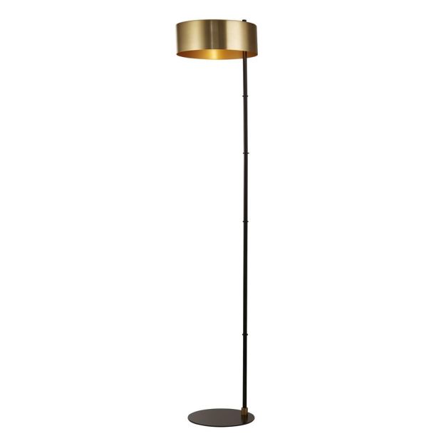 Searchlight Knox - Stehleuchte - Ø 30 x 149 cm - schwarz und gold