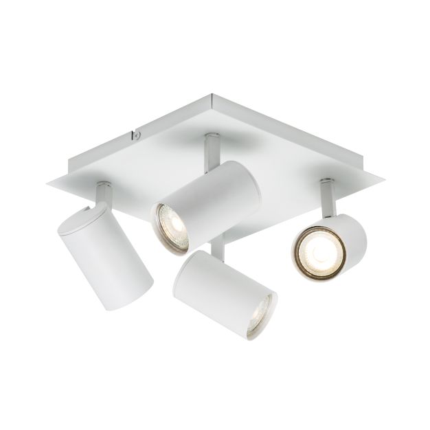Nordlux Frida - Aufbaustrahler 4L - 23 x 23 x 11,5 cm - weiß