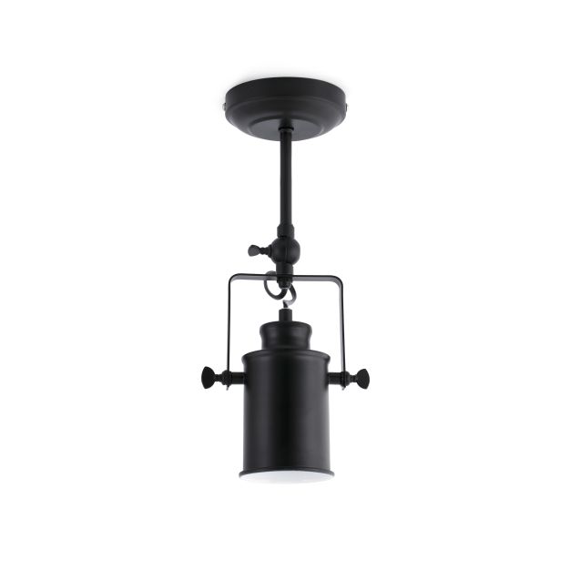 Faro List - Aufbaustrahler 1L - 13 x 15,5 x 33,5 cm - mattschwarz