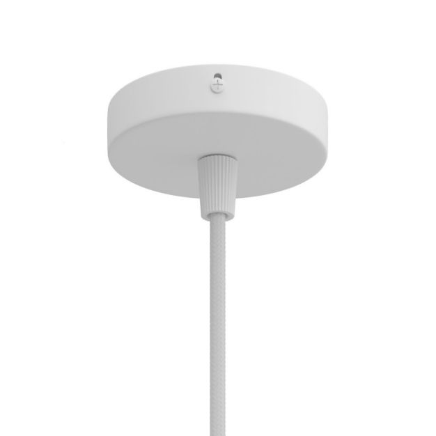 Creative Cables Mini - Deckenrosette - Ø 8,3 x 2,5 cm - weiß