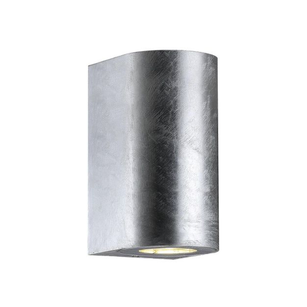 Nordlux Canto Maxi 2 - Außenwandleuchte - 8,7 x 17 x 10 cm - IP44 - Metall verzinkt