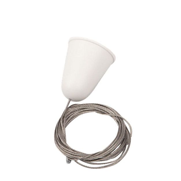 Maxlight - Aufhängeseil für 3F-Schienen - 500 cm - weiß