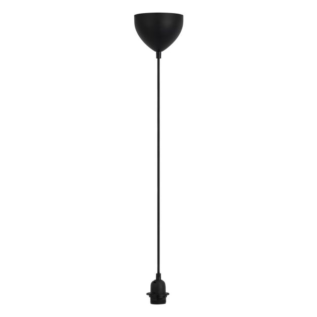 Nordlux Basic - Hängeleuchte - Ø 12,4 x 200 cm - schwarz