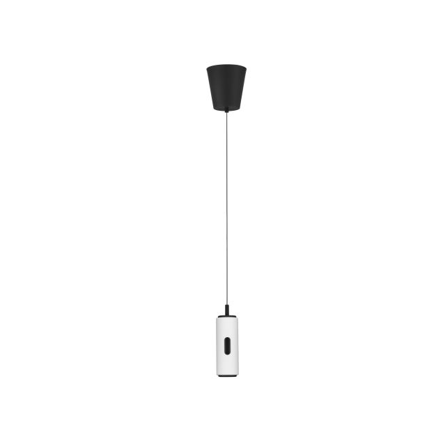 Nova Luce Holm - Hängelampe - Ø 13 x 300 cm - 12W dimmbar LED inkl. - weiß