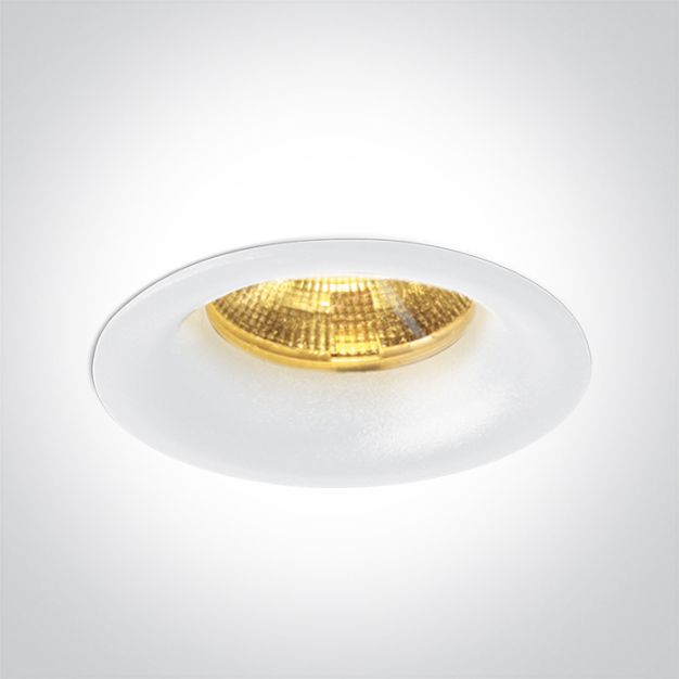 ONE Light Recessed Spots Fixed LED - Einbaustrahler - Ø 44 mm, Ø 38 mm Einbaugröße - 3W dimmbare LED inkl. - weiß
