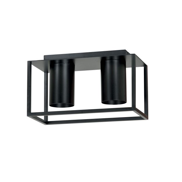 Emibig Tiper 2 - Deckenleuchte - 26 x 15 cm - schwarz