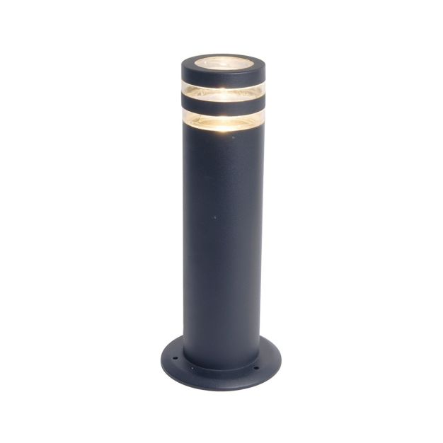 Lutec Focus - Gartenpfosten - Ø 10 x 40 cm - IP44 - dunkelgrau