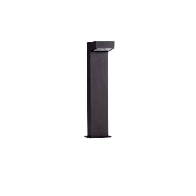 Nova Luce Rob - Gartenleuchte - 13 x 50 x 15 cm - 11W LED inkl. - IP54 - Sand schwarz