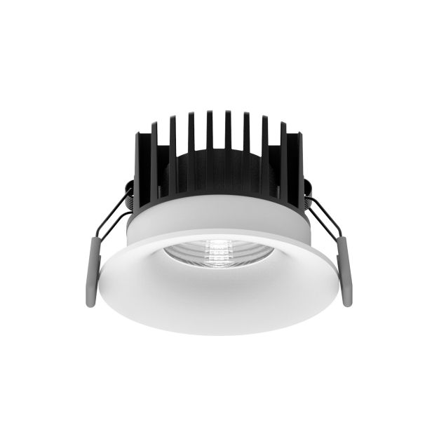Nova Luce Blade - Einbaustrahler - Ø 85 mm, Ø 80 mm Einbaumaß - 12W LED inkl. - IP65 - weiß