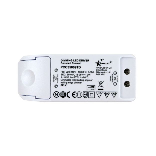 Projectlight LED-Treiber - 13 bis 26V / 230V - 350mA - 9W - dimmbar