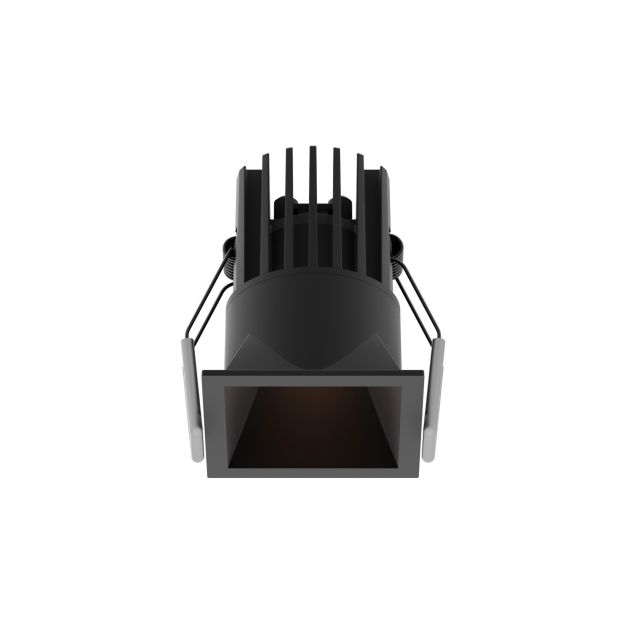Nova Luce Bree - Einbaustrahler - 56 x 56 mm, 50 x 50 mm Einbaumaß - 7W LED inkl. - IP32 - schwarz