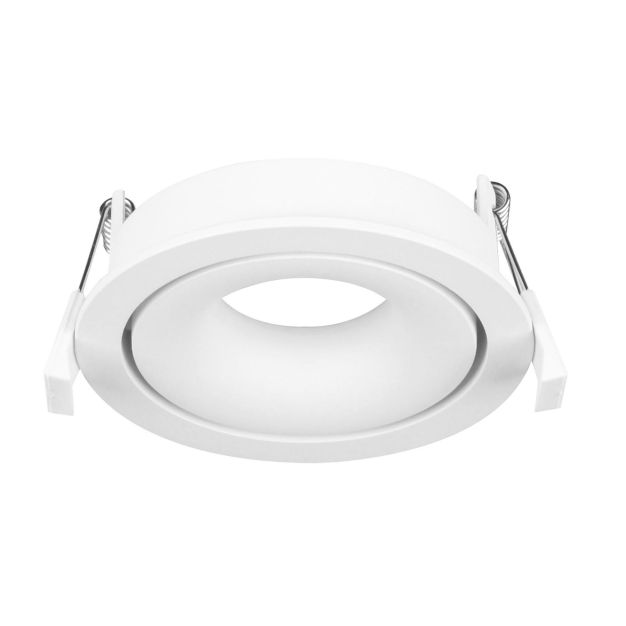Nova Luce Enzo - Einbaustrahler - Ø 110 mm, Ø 105 mm Einbaumaß - weiß