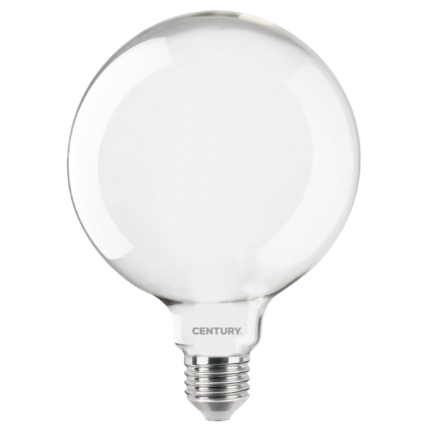 Century Italia LED-Glühlampe - Ø 12,5 x 17 cm - E27 - 16W nicht dimmbar - 3000K - opal
