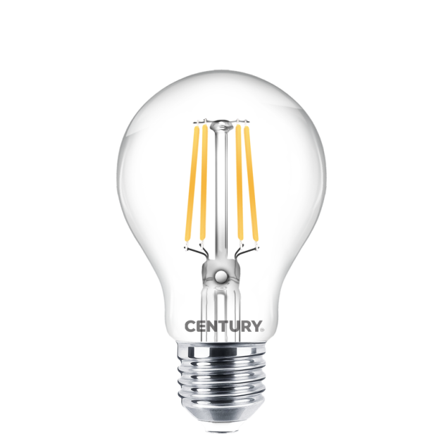 Century Italia Incanto - Ø 6 x 10,8 cm - E27 - 11W nicht dimmbar - 2700K - transparent