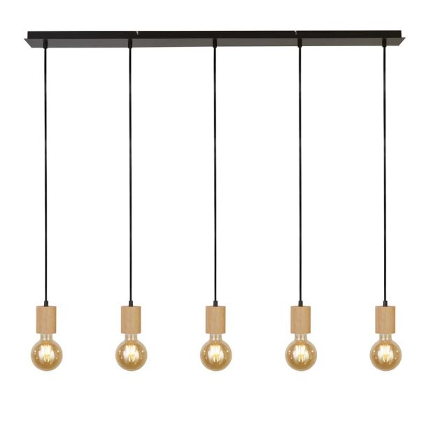 Searchlight Spinny - Pendelleuchte - 115 x 152,5 cm - mattschwarz
