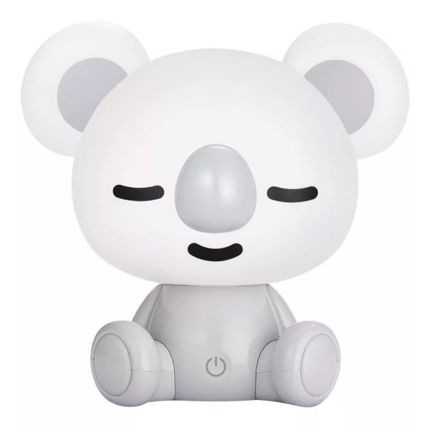 Zuma Line Animals Koala - Tischleuchte - 26 x 26 cm - 3W dimmbare LED inkl - grau