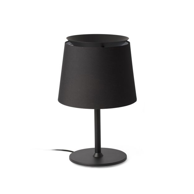 Faro Savoy - Tischleuchte - Ø 32 x 51 cm - schwarz