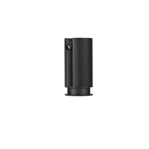 Nova Luce Taglio - Gartenpfosten - Ø 12 x 24 cm - 3W LED inkl. - IP65 - Sand schwarz