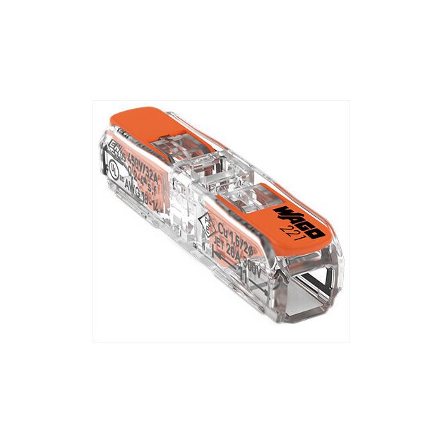 Elmark – Wago-Steckklemme, einpolig, 0,2 bis 4 mm2