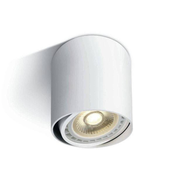 ONE Light Adjustable Ceiling Lights - Aufbaustrahler 1L - Ø 13,5 x 13,5 cm - weiß