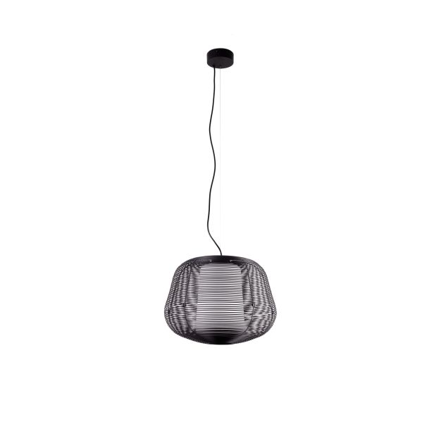 Faro Nara – hängelampe – Ø 46 x 35,4 cm – IP65 – mattschwarz