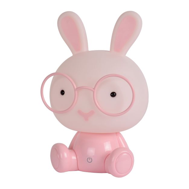 Lucide Dodo Rabbit - Kinderlampe - 30 cm - 3W dimmbare LED inkl - rosa