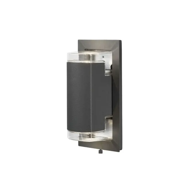 Konstsmide Potenza - außenwandleuchte - 11,5 x 10 x 22,5 cm - IP54 - anthrazit