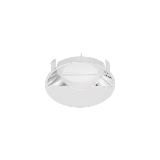 Nova Luce Wall Washer - Abdeckung für Einbaustrahler mit Blendschutz - silber