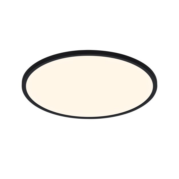 Nordlux Oja 42 - Deckenleuchte - Ø 42,4 x 2,3 cm - 24W dimmbar LED inkl. (3000K/4000K) - IP54 - schwarz
