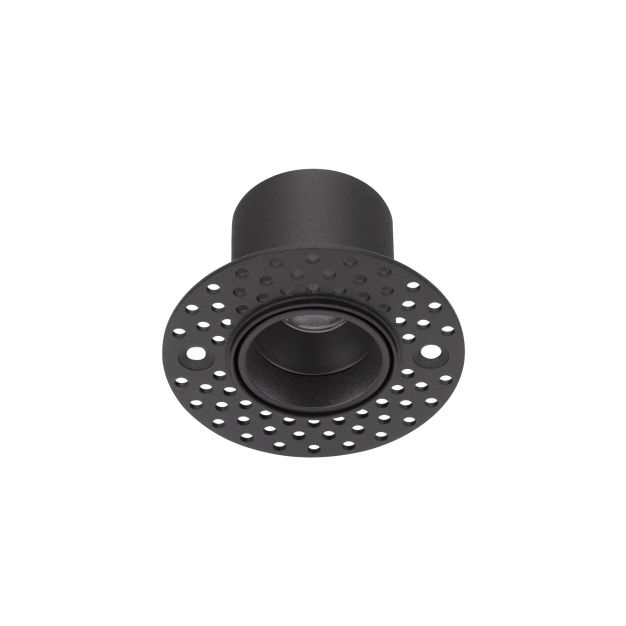 Nova Luce Uho - Einbaustrahler - Ø 68 mm - Einbaugröße 40 mm - inkl. 3W LED - schwarz
