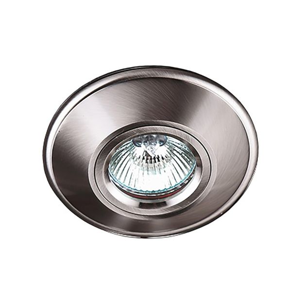 Maxlight Technical Spot H0028 - Einbaustrahler 1L - Ø 95 mm, Ø 75 mm Einbaugröße - Nickel satiniert